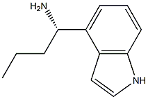 (1S)-1-INDOL-4-YLBUTYLAMINE Struktur