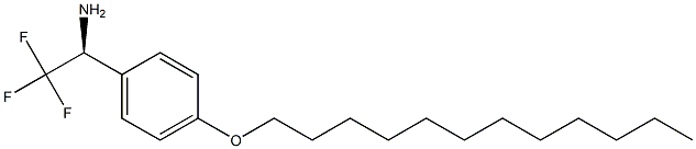 (1S)-1-(4-DODECYLOXYPHENYL)-2,2,2-TRIFLUOROETHYLAMINE Struktur