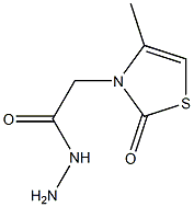 2-(4-METHYL-2-OXO-1,3-THIAZOL-3(2H)-YL)ACETOHYDRAZIDE Struktur