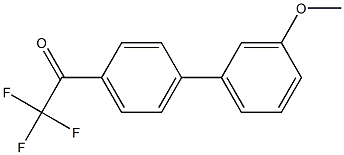 4'-(3-METHOXYPHENYL)-2,2,2-TRIFLUOROACETOPHENONE Struktur