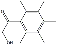 2-HYDROXY-1-(PENTAMETHYLPHENYL)ETHANONE Struktur