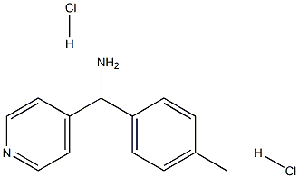 C-PYRIDIN-4-YL-C-P-TOLYL-METHYLAMINE DI-HYDROCHLORIDE Struktur