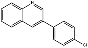 3-(4-CHLORO-PHENYL)-QUINOLINE Struktur