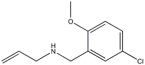 N-(5-CHLORO-2-METHOXYBENZYL)PROP-2-EN-1-AMINE Struktur