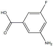 5-AMINO-3-FLUOROBENZOIC ACID Struktur