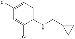 (1R)(2,4-DICHLOROPHENYL)CYCLOPROPYLMETHYLAMINE Struktur