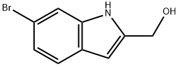 (6-BROMO-1H-INDOL-2-YL)METHANOL Struktur