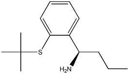 (1R)-1-[2-(TERT-BUTYLTHIO)PHENYL]BUTYLAMINE Struktur