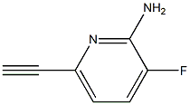 6-ETHYNYL-3-FLUOROPYRIDIN-2-AMINE Struktur