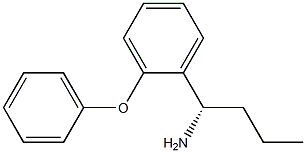 (1S)-1-(2-PHENOXYPHENYL)BUTYLAMINE Struktur