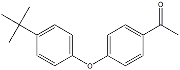 1-(4-(4-TERT-BUTYLPHENOXY)PHENYL)ETHANONE Struktur