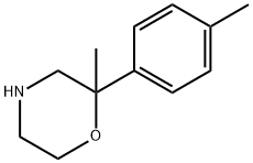 2-METHYL-2-P-TOLYL-MORPHOLINE Struktur