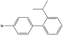 4-BROMO-2'-ISOPROPYLBIPHENYL Struktur