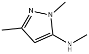 N,1,3-TRIMETHYL-1H-PYRAZOL-5-AMINE Struktur