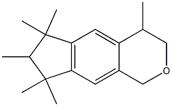 1,1,2,3,3,8-HEXAMETHYL-1, 2,3,5,7,8-HEXAHYDRO-6-OXA-CYCLOPENTA[B]NAPHTHALENE, [3H]- Struktur