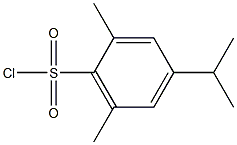 4-ISOPROPYL-2,6-DIMETHYL-BENZENESULFONYL CHLORIDE Struktur