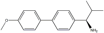 (1R)-1-[4-(4-METHOXYPHENYL)PHENYL]-2-METHYLPROPYLAMINE Struktur