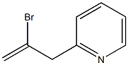 2-BROMO-3-(2-PYRIDYL)-1-PROPENE Struktur