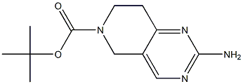 2-AMINO-6-TERT-BUTOXYCARBONYL-5,6,7,8-TETRAHYDROPYRIDO-[4,3-D]-PYRIMIDINE Struktur