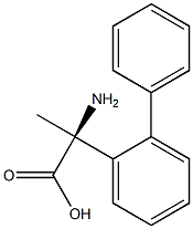 (2S)-2-AMINO-2-(2-PHENYLPHENYL)PROPANOIC ACID Struktur