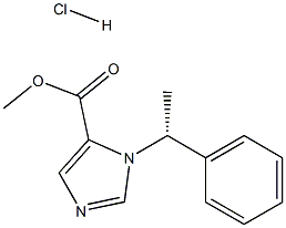 (+)-METOMIDATE HYDROCHLORIDE Struktur