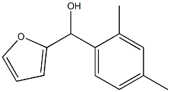 2,4-DIMETHYLPHENYL-(2-FURYL)METHANOL Struktur