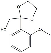 [2-(2-METHOXYPHENYL)-[1,3]DIOXOLAN-2-YL]METHANOL Struktur