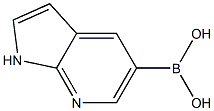 1H-PYRROLO[2,3-B]PYRIDIN-5-YLBORONIC ACID Struktur