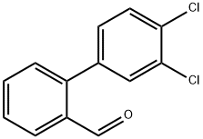 3',4'-DICHLORO[1,1'-BIPHENYL]-2-CARBALDEHYDE Struktur