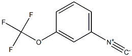 3-(TRIFLUORMETHOXY)-PHENYLISOCYANIDE Struktur