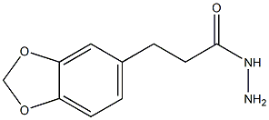 3-(BENZO[D][1,3]DIOXOL-6-YL)PROPIONIC ACID HYDRAZIDE Struktur