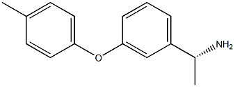 (1R)-1-[3-(4-METHYLPHENOXY)PHENYL]ETHYLAMINE Struktur