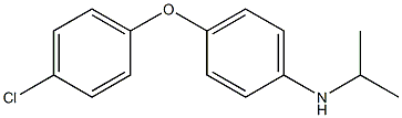 [4-(4-CHLORO-PHENOXY)-PHENYL]-ISOPROPYL-AMINE Struktur