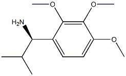 (1R)-2-METHYL-1-(2,3,4-TRIMETHOXYPHENYL)PROPYLAMINE Struktur