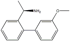 (1R)-1-[2-(3-METHOXYPHENYL)PHENYL]ETHYLAMINE Struktur