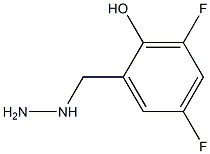 3,5-DIFLUORO-2-HYDROXY-BENZYL-HYDRAZINE Struktur