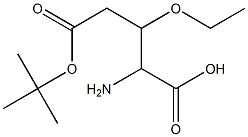 BOC-(2R,3R)-2-AMINO-3-ETHOXYBUTANOIC ACID Struktur