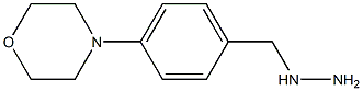 (4-MORPHOLIN-4-YL-BENZYL)-HYDRAZINE Struktur