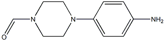 1-(4-AMINOPHENYL)-4-FORMYLPIPERAZINE Struktur