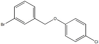 3-BROMOBENZYL-(4-CHLOROPHENYL)ETHER Struktur