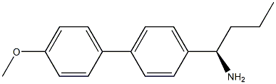 (1R)-1-[4-(4-METHOXYPHENYL)PHENYL]BUTYLAMINE Struktur