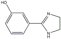 3-(4,5-DIHYDRO-1H-IMIDAZOL-2-YL)PHENOL Struktur