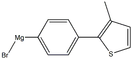 4-(3-METHYL-2-THIENYL)PHENYLMAGNESIUM BROMIDE Struktur