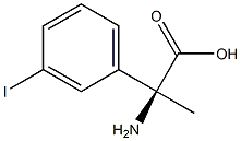 (2S)-2-AMINO-2-(3-IODOPHENYL)PROPANOIC ACID Struktur