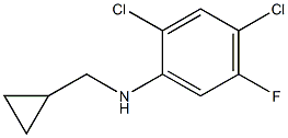 (1R)(2,4-DICHLORO-5-FLUOROPHENYL)CYCLOPROPYLMETHYLAMINE Struktur