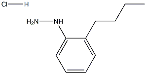 2-BUTYLPHENYLHYDRAZINE HYDROCHLORIDE Struktur