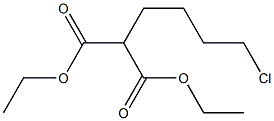 DIETHYL (4-CHLOROBUTYL)MALONATE Struktur