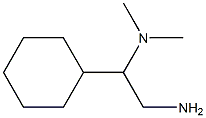 N-(2-AMINO-1-CYCLOHEXYLETHYL)-N,N-DIMETHYLAMINE Struktur