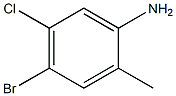 4-BROMO-5-CHLORO-2-METHYLANILINE Struktur