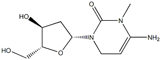 N3-METHYL-2'-DEOXYCYTIDINE, [3H]- Struktur